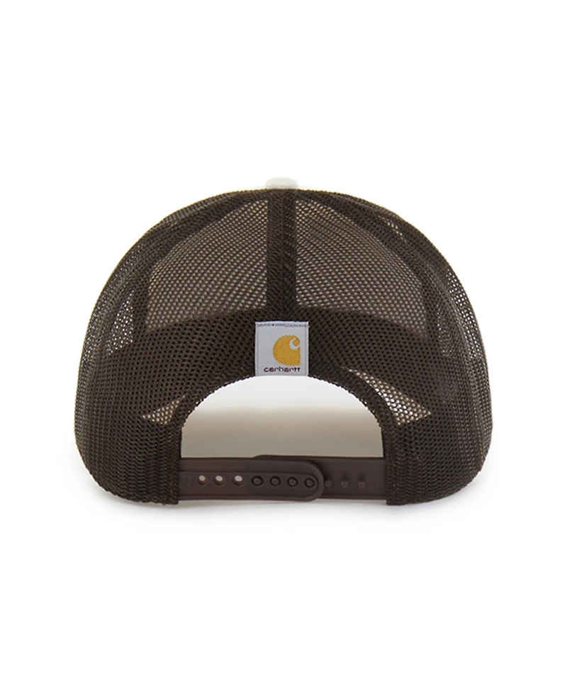 Carhartt x '47 Men's Natural/Brown Houston Astros Undyed Trucker Adjustable Hat