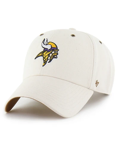 Carhartt x '47 Men's Natural Minnesota Vikings Undyed Clean Up Adjustable Hat