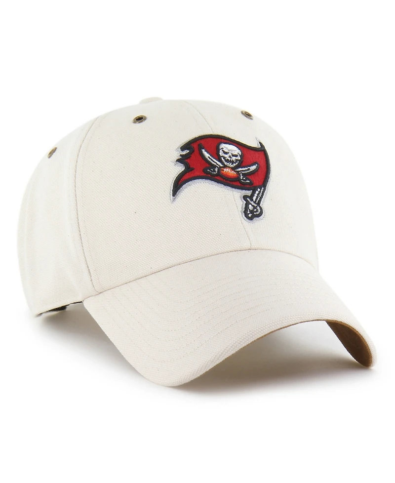 Carhartt x '47 Men's Natural Tampa Bay Buccaneers Undyed Clean Up Adjustable Hat