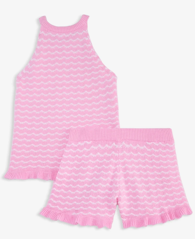 Epic Threads Girls' 5-20 Crochet Top & Shorts, 2-Piece Set, Macy's Exclusive