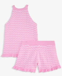 Epic Threads Girls' 5-20 Crochet Top & Shorts, 2-Piece Set, Macy's Exclusive