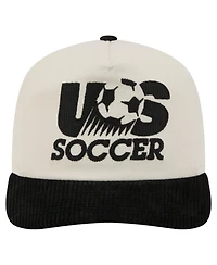 New Era Men's Natural/Black Usmnt 19TWENTY Adjustable Hat
