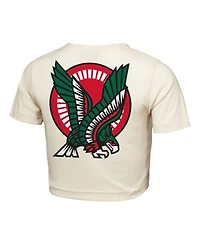 Outerstuff Women's Natural Mexico Fifa World Cup 2026 Elote Squad Cropped T-Shirt