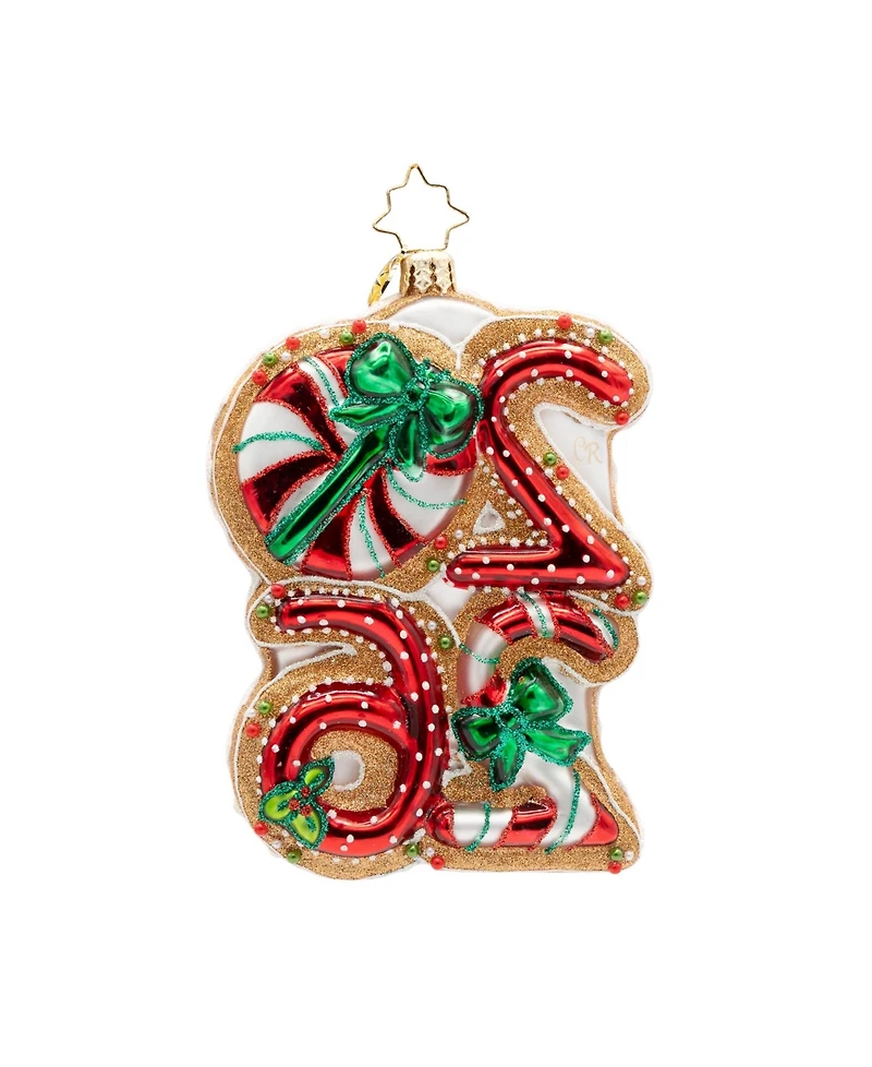 Christopher Radko 4.5" Sweet Start to 2026 Ornament