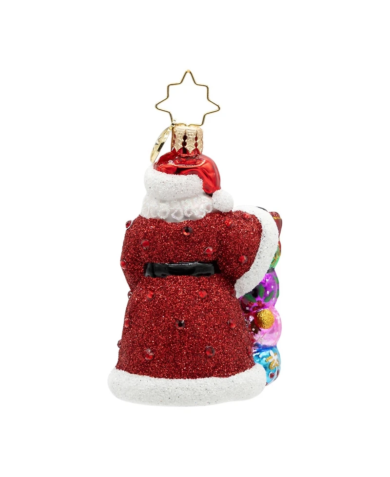 Christopher Radko 3" 2026 Christmas Countdown Gem Ornament