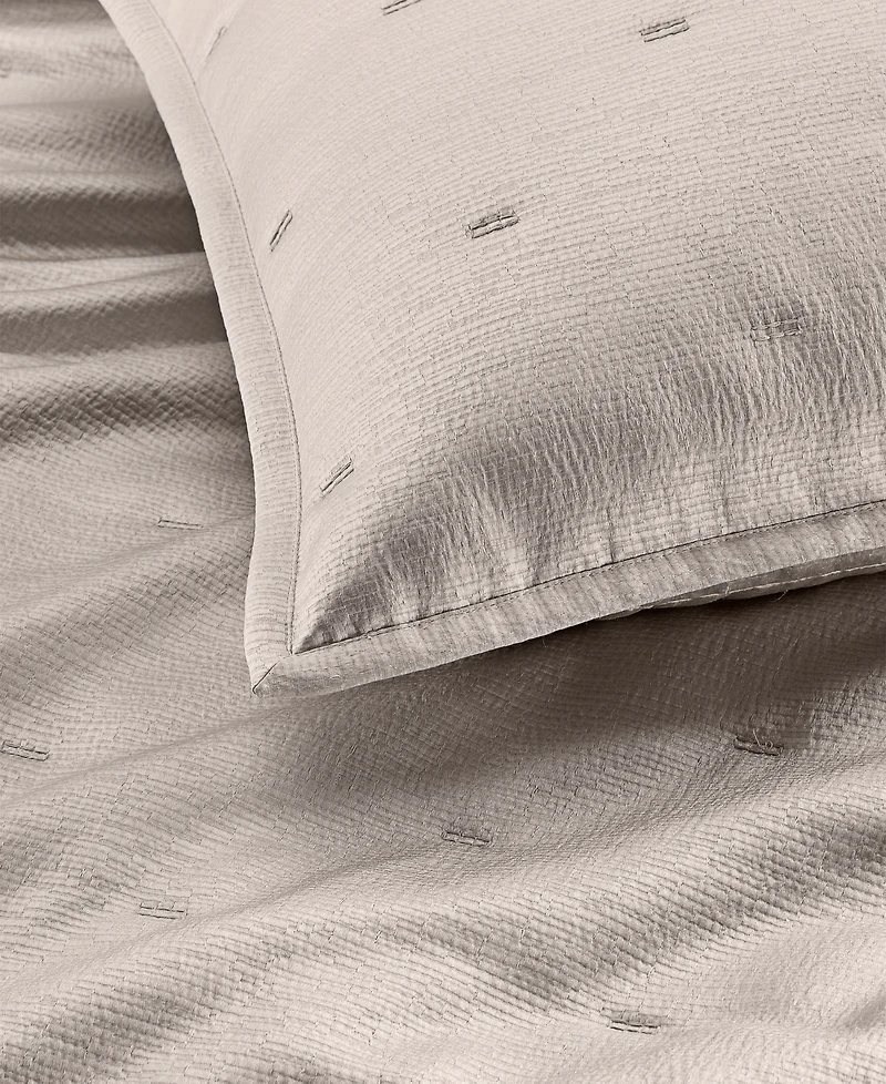 Hotel Collection Glint Quilted 2-Pc. European Sham Set, Exclusively at Macy's
