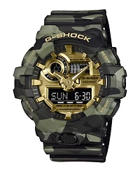 G-Shock Men's Green Camo Resin Watch 53.4mm