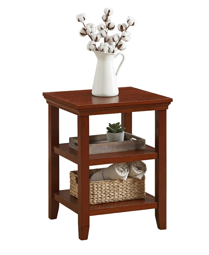 Convenience Concepts 18" Wood Tribeca End Table