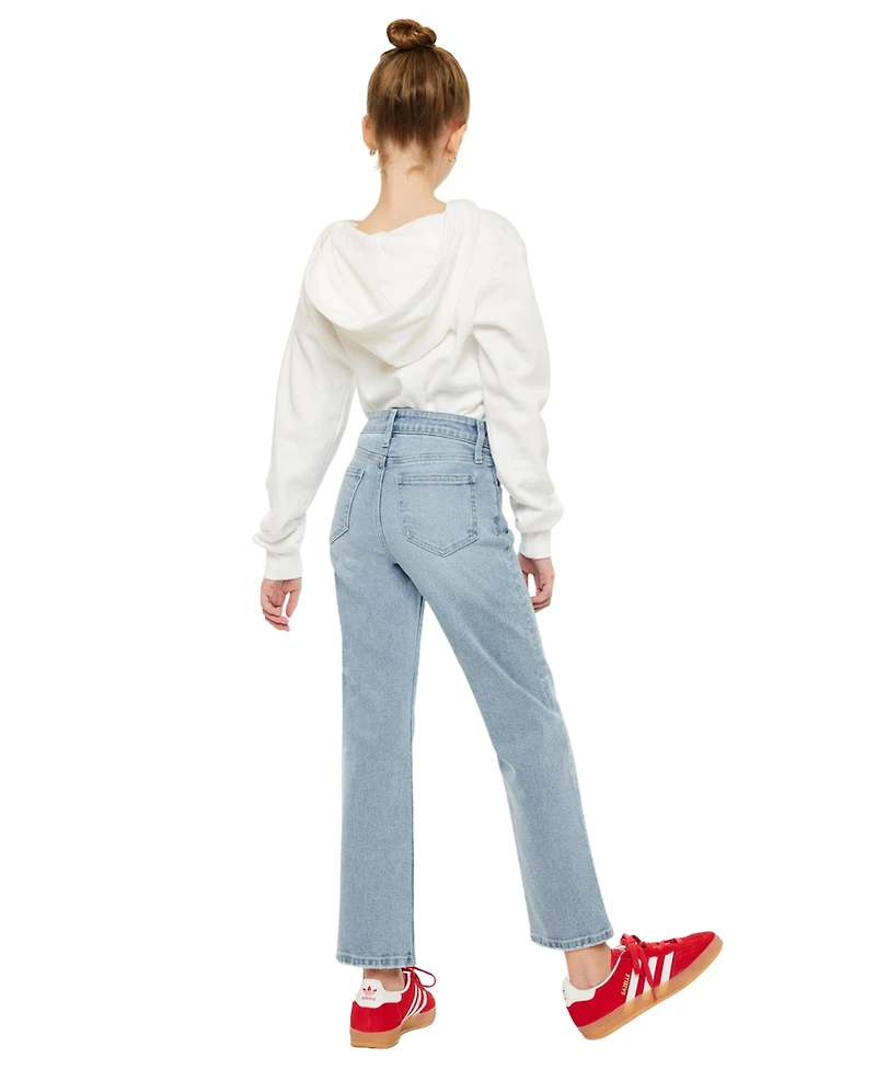 KanCan Big Girls Sav High Rise Straight Jeans