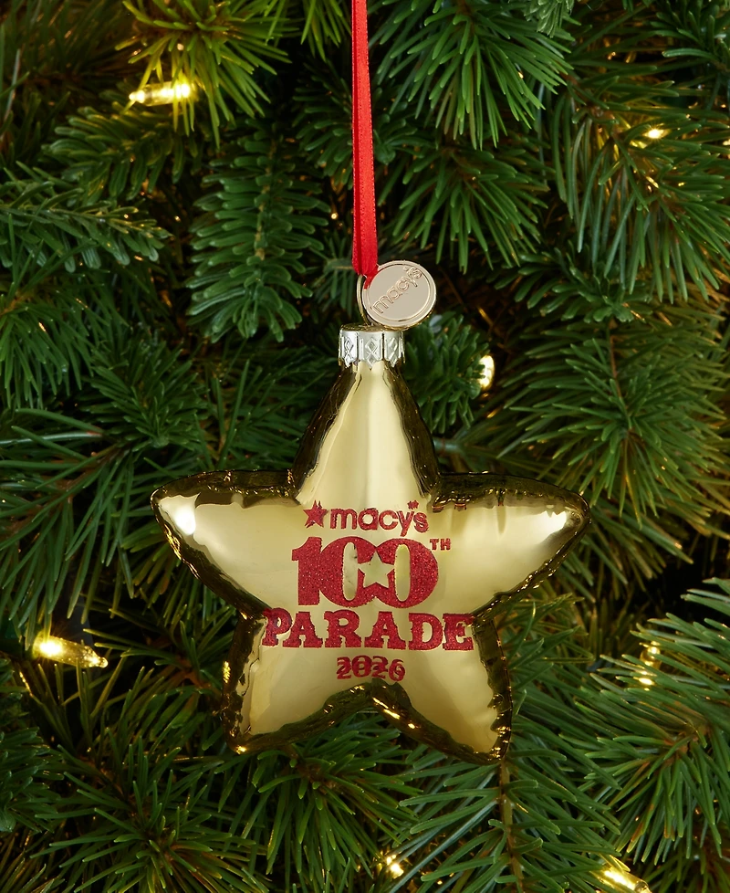 Holiday Lane Macy's 100th Thanksgiving Day Parade Star Ornament, Macy's Exclusive
