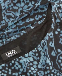 I.n.c. International Concepts Women's Sleeveless Printed Mesh Top, Macy's Exclusive
