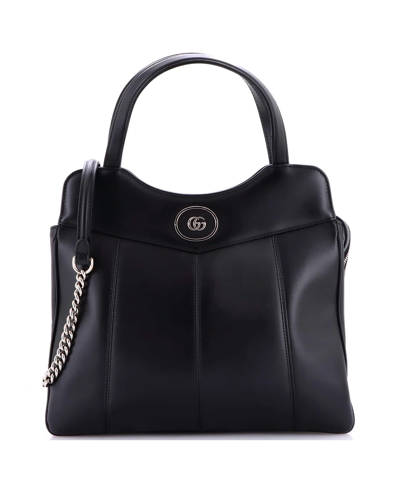 Pre-Owned Gucci Medium Petite Gg Tote Quilted Leather