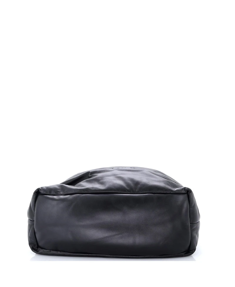 Pre-Owned Saint Laurent Debossed Logo Tote Padded Leather