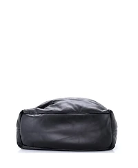 Pre-Owned Saint Laurent Debossed Logo Tote Padded Leather