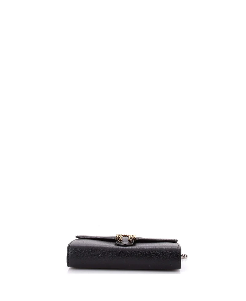 Pre-Owned Gucci Small Dionysus Web Chain Wallet Leather