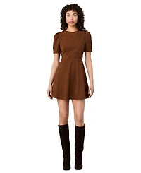 French Connection Women's Jewel Neck Short-Sleeve Dress