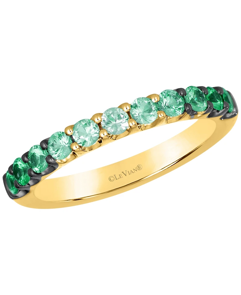 Le Vian Emerald Ombre (5/8 ct. t.w.) Ring in 14k Honey Gold