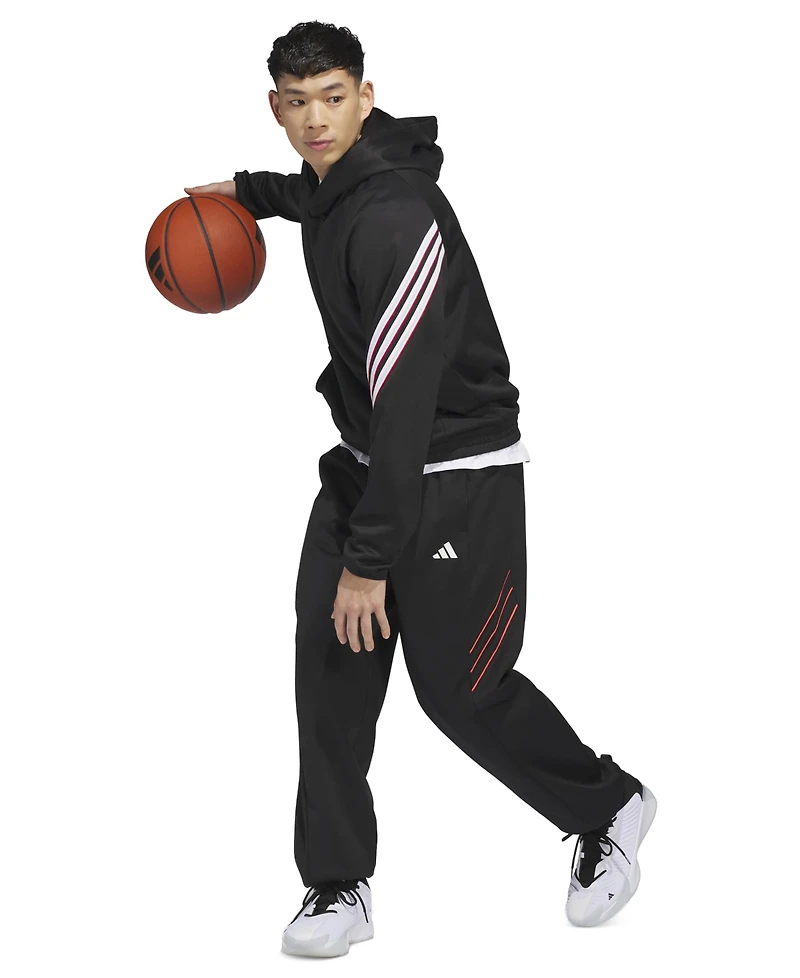 adidas Men's Crazy Warm Fleece Regular-Fit Pants
