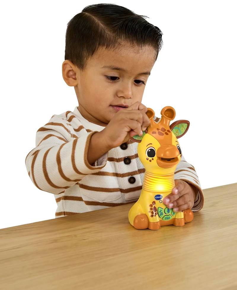 VTech Stretch & Play Numbers Giraffe Early Math & Number Learning Interactive Toy, Ages 1.5+