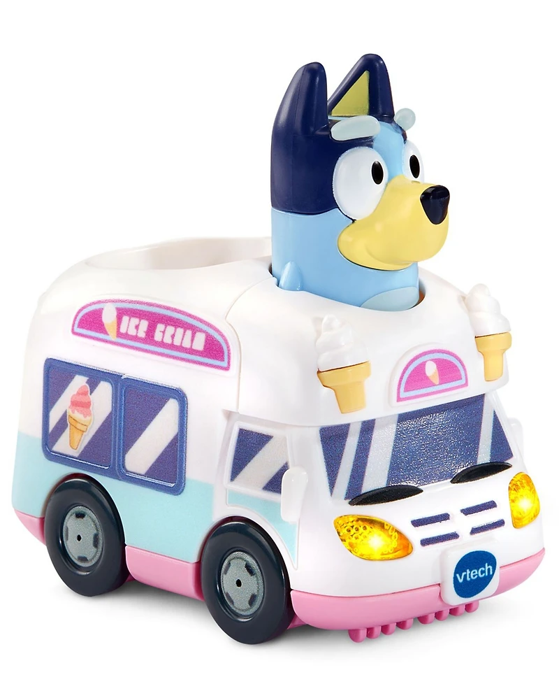 Bluey Ice Cream Adventure Playset Interactive Pretend Play Track Set with SmartPoint Sounds & Ice Cream Truck, Ages 1.5+