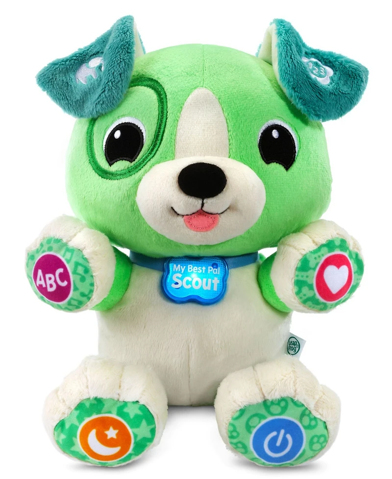 LeapFrog My Best Pal Scout Personalized Learning Companion Interactive Plush Toy, Ages 6+