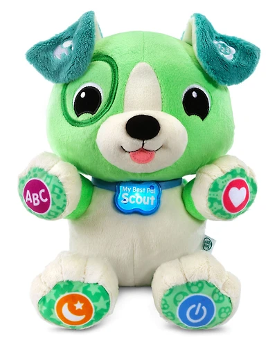 LeapFrog My Best Pal Scout Personalized Learning Companion Interactive Plush Toy, Ages 6+