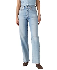 Levi's Women's Ribcage High-Rise Straight-Leg Jeans
