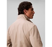 Calvin Klein Men's Lightweight Windbreaker Stand Collar Jacket