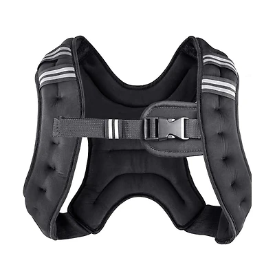 Aofar 8 Lbs Weighted Vest Running Workout Strength Reflective Adjustable