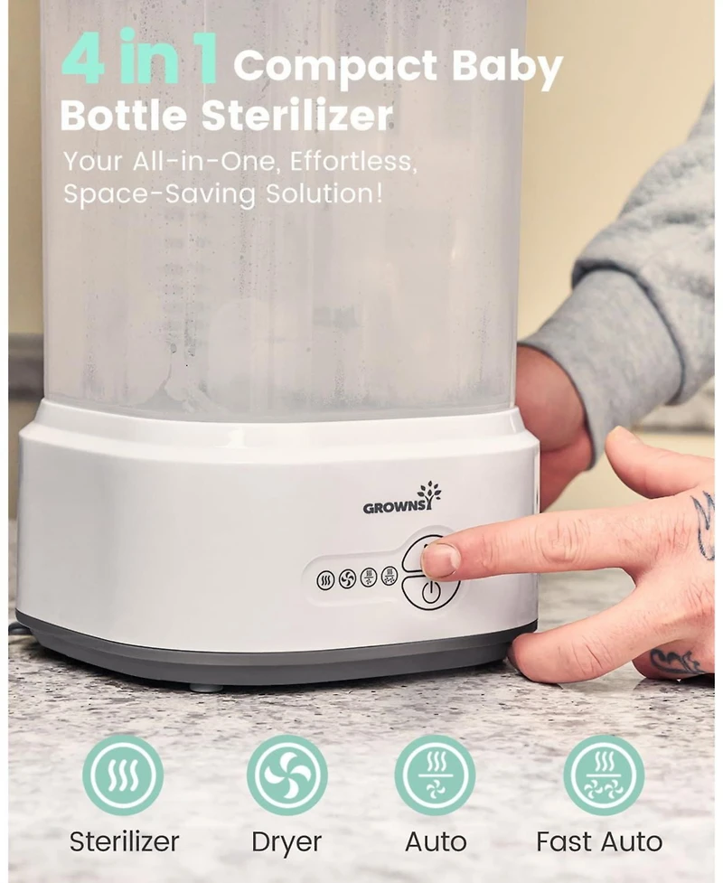 Grownsy Baby Bottle Sterilizer and Dryer