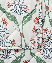Seventh Studio Trellis Floral Quilted 3-Piece Quilt Set, King
