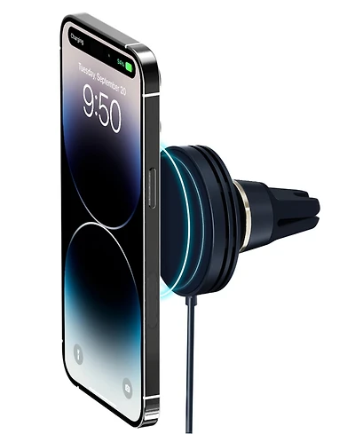iOttie Velox Magnetic Wireless Charger Mini Air Vent Mount (Charger Included)