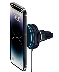 iOttie Velox Magnetic Wireless Charger Mini Air Vent Mount (Charger Included)