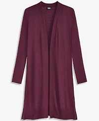 I.n.c. International Concepts Women's Duster Open-Front Ribbed Cardigan, Macy's Exclusive