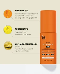 Ds Laboratories Pure Vitamin C 35% Perfecting + Brightening Serum, 1 oz.