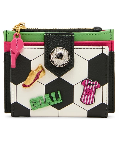 Betsey Johnson Goal Getter Snap Wallet