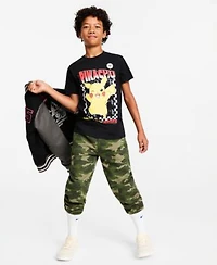 Epic Threads Boys Xs Xl Speedway Varsity Jacket Pikachu T Shirt Fleece Jogger Pants Macys Exclusive