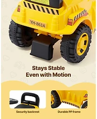 Mecale Ride On Excavator Car with Music for Toddlers 19 to 36 Months
