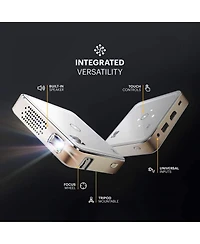 Kodak Luma 75 Ultra Mini Projector, Portable Pico Projector w/Built-in Speaker Hd Support