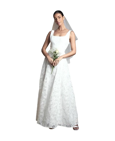 Coast Women's Lace Wrap Maxi Dress