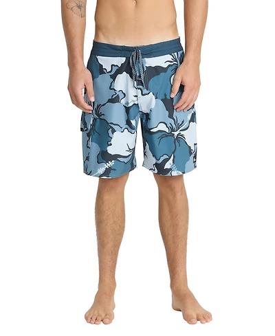 Quiksilver Waterman Men's Boca Floral Board Shorts