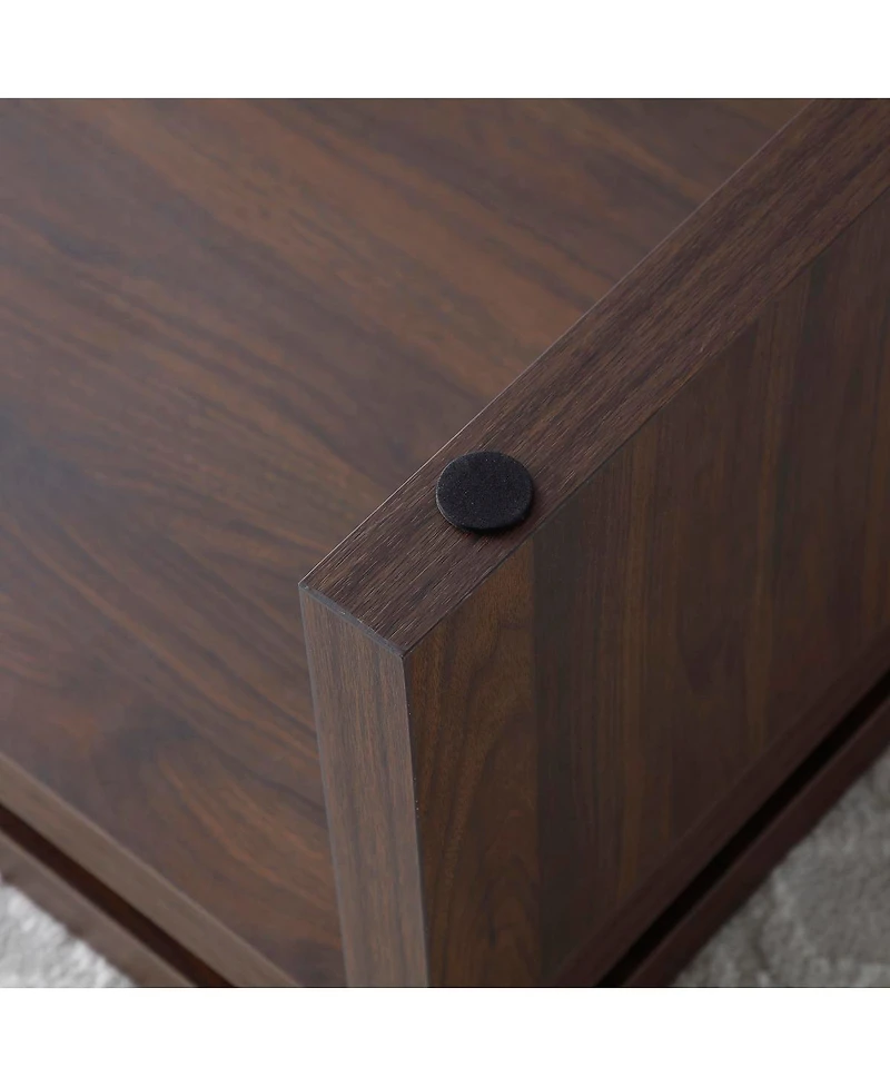 Streamdale Furniture Mid-Century Modern Solid Firwood Coffee Table