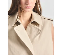 Derek Lam 10 Crosby Women's Reign Twill Trench Dress