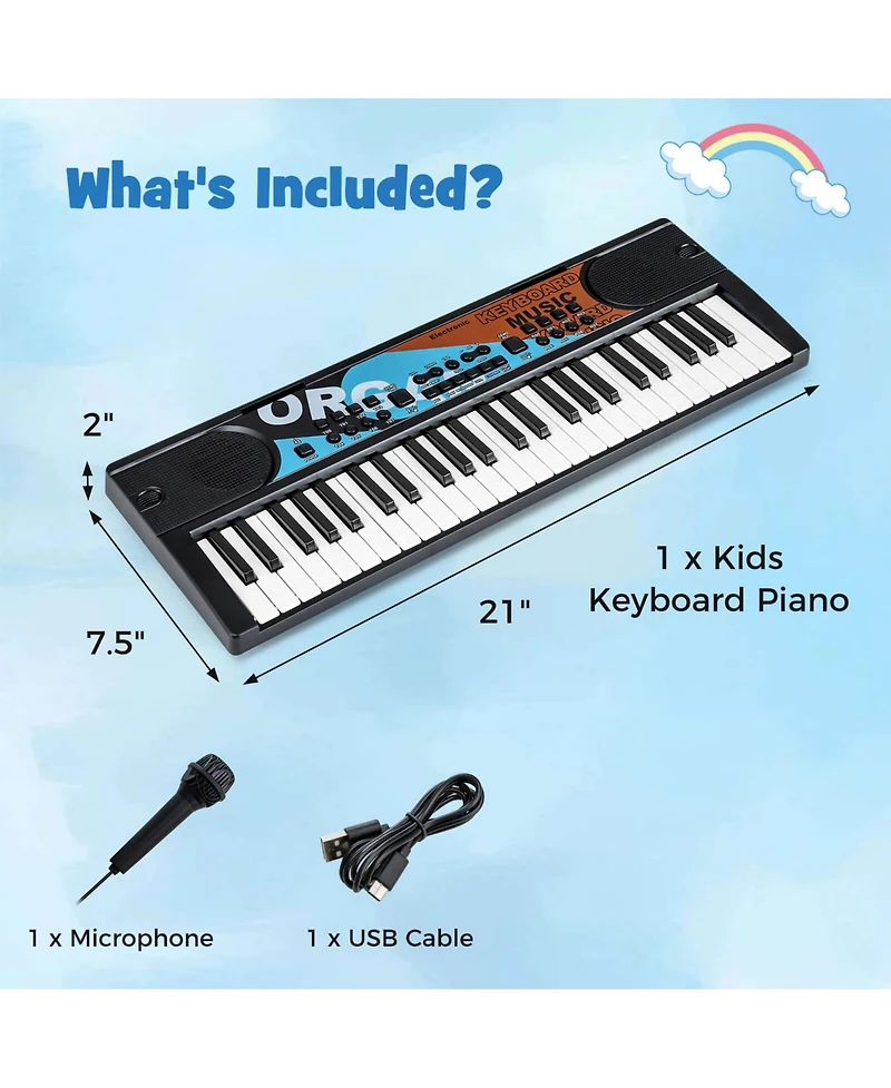 Costway Portable Electric Keyboard Piano