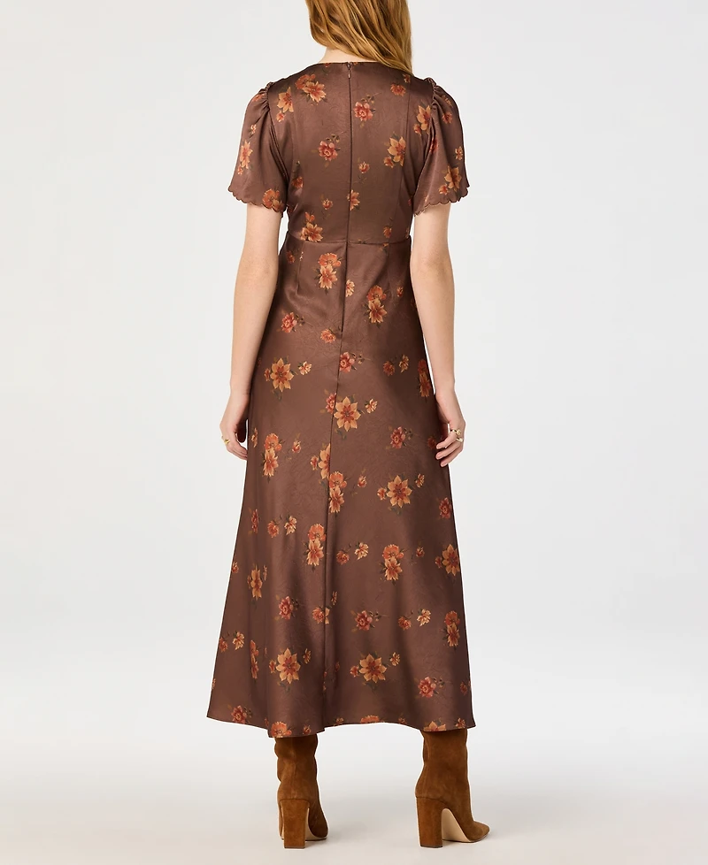 Astr the Label Women's Riley Short-Sleeve Dress