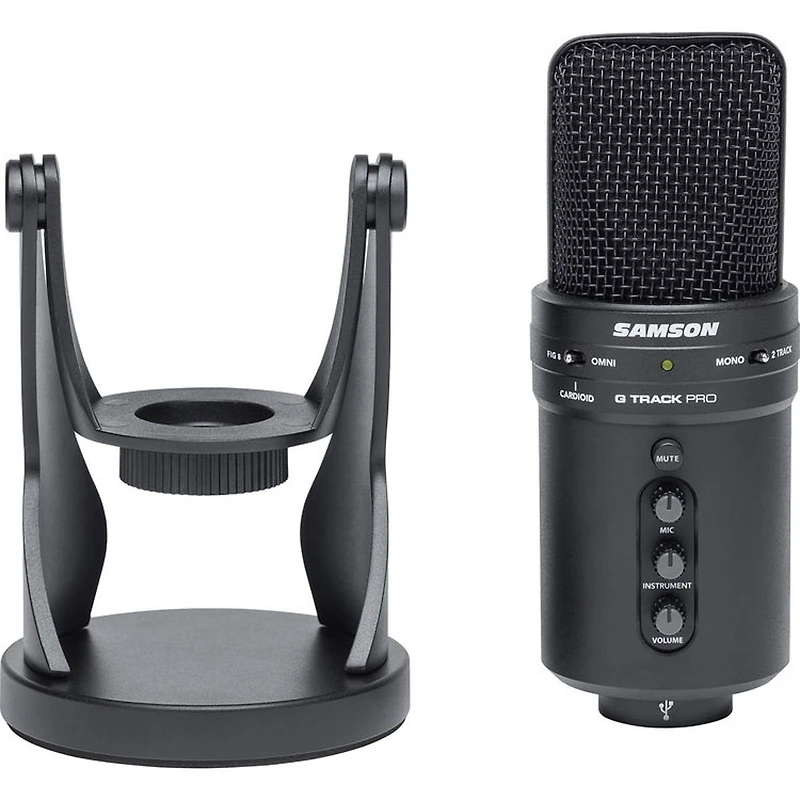 Samson G-Track Pro Studio Usb Condenser Mic with Audio Interface