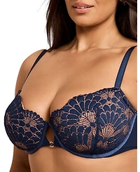 Adore Me Women's Plus-Size Albanne Contour Balconette Bra