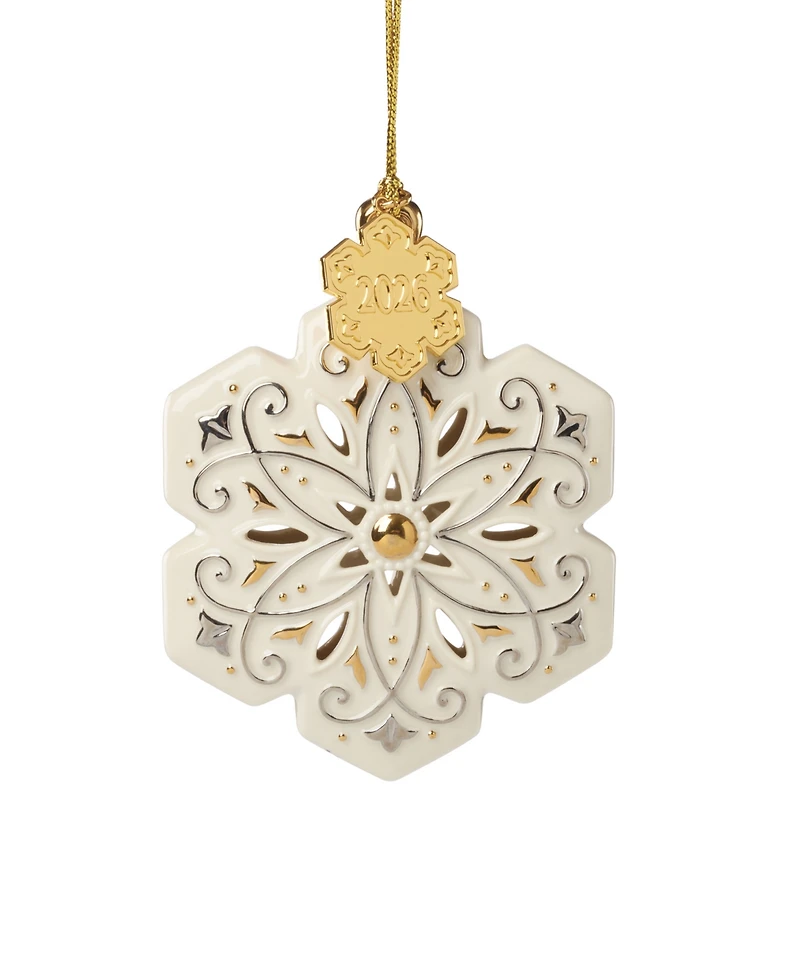 Lenox 2026 Snowflake Annual Ornament