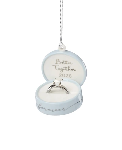 Lenox 2026 Together Forever Ring Box Ornament