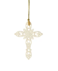 Lenox 2026 Snow Fantasies Cross Ornament